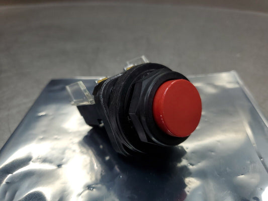 ALLEN BRADLEY 800H-BR SER. F RED EXTENDED HEAD PUSH BUTTON.                 4A-2