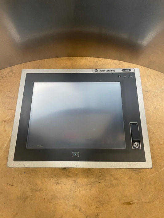 Allen Bradly 1200P Gray 12" Touchscreen Color LCD Monitor- Window 7 Professional