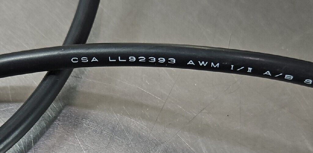 TOYOKUNI DENSEN CSA LL92393 - 300V - E74241 - 18 Inch Cable           Loc 5E-12