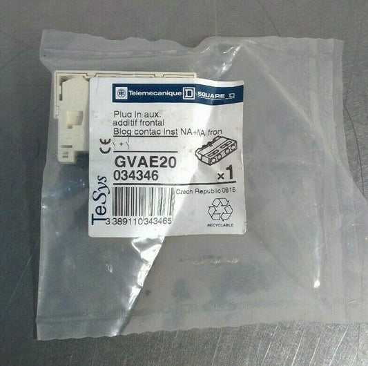 Telemecanique - Square D - GVAE20 Plug-in Aux - 034346                      3D-7