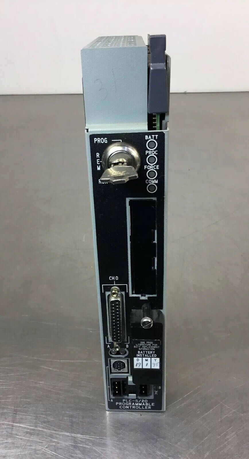 ALLEN-BRADLEY 1785-L20B/C PLC-5/20 PROCESSOR MODULE Firmware Rev. E   3C