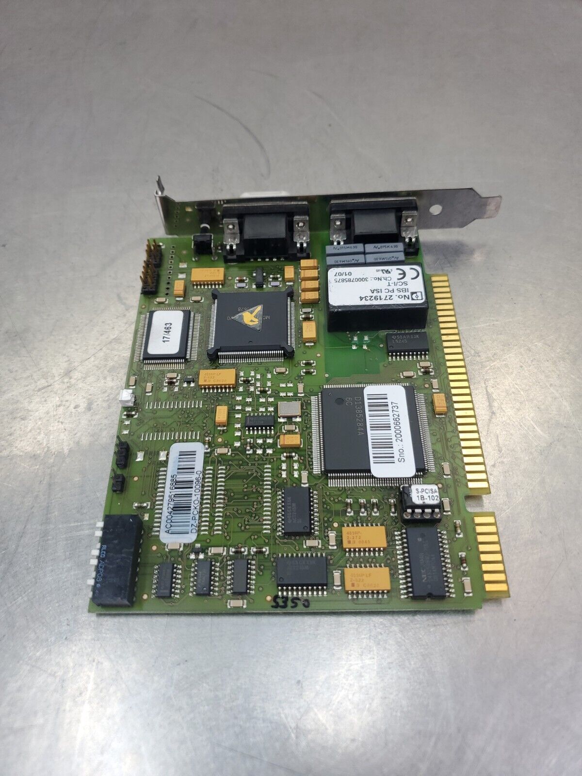 Parker DZ-PCKO-10096-0 (AC004279516885) PCB Controller Card.                3E-5