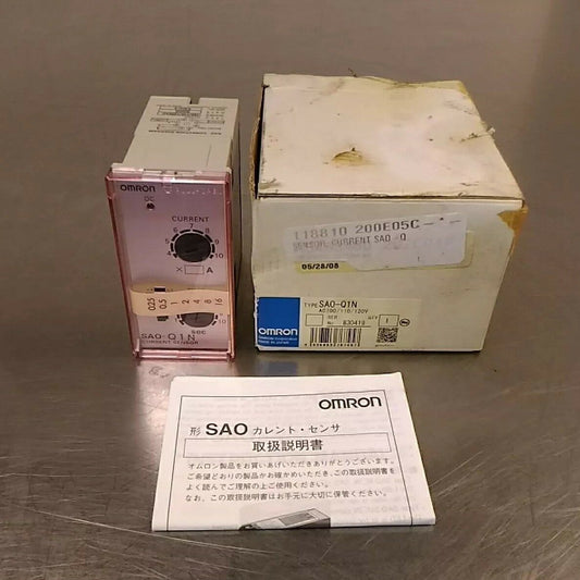 OMRON SAO-Q1N CURRENT SENSOR AC100/110/120V   5D