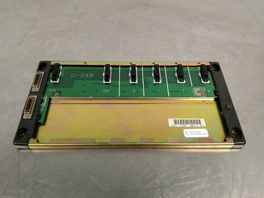 Texas Instruments U-04B Backplane 4-Slot Module Rack 3F