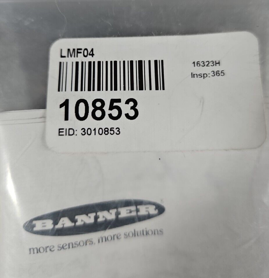 BANNER LMF04 MICROVIDEO LENS.                                          Loc5E-20*