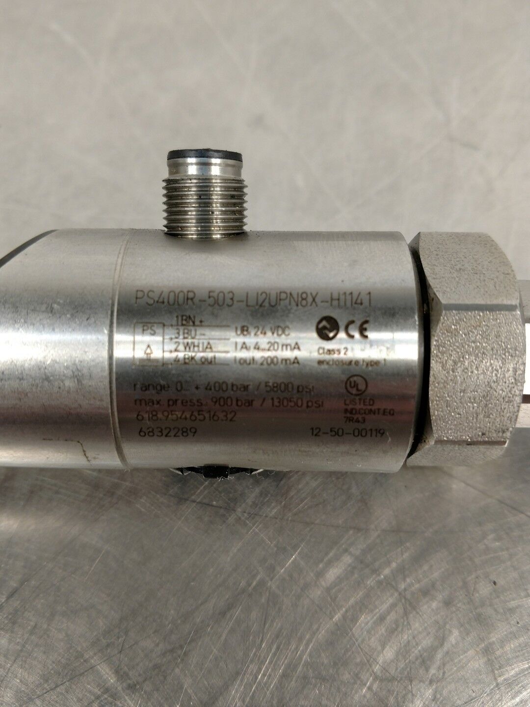 TURCK PS010V-303-2UPN8X-H1141 Pressure Sensor 5D
