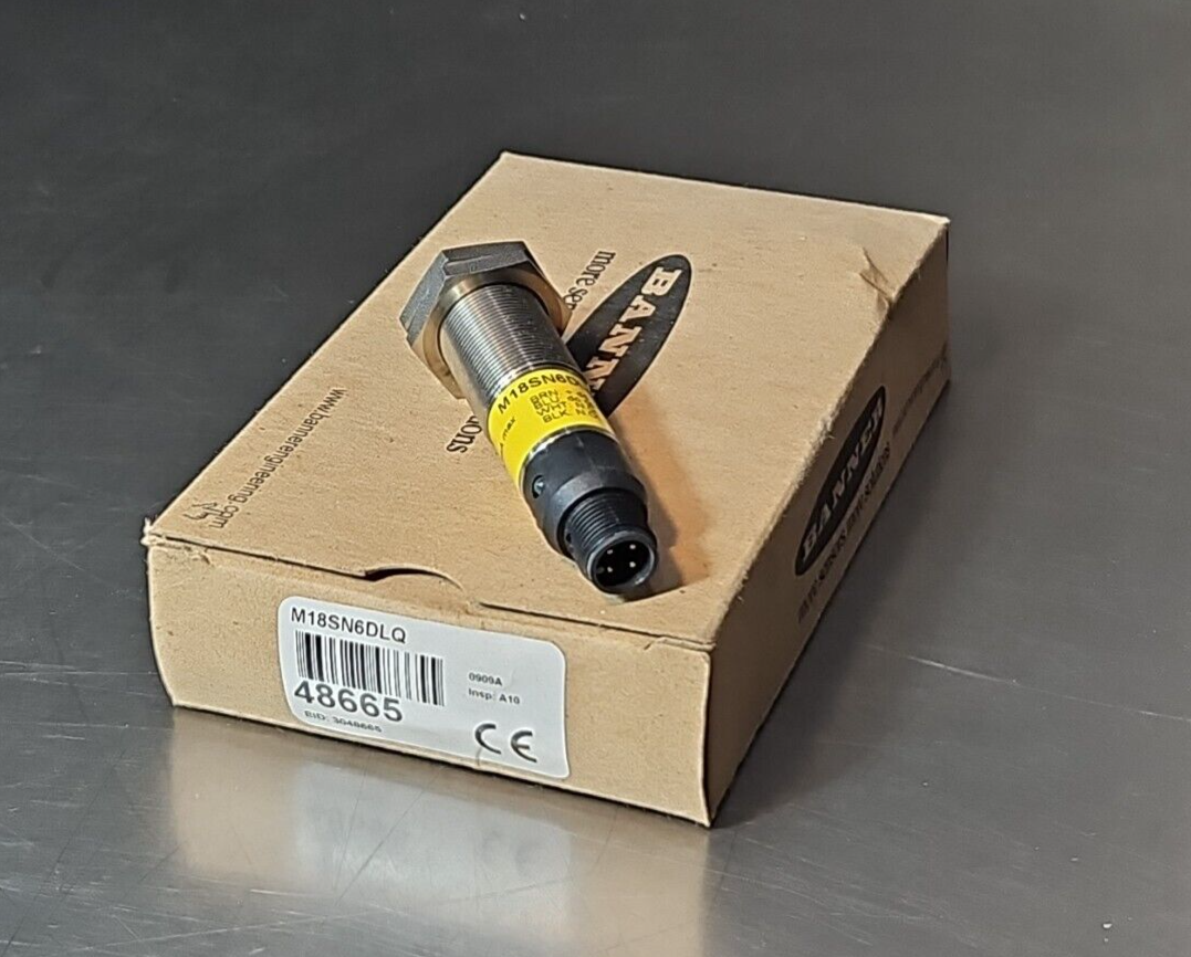 BANNER M18SN6DLQ SENSOR. Loc5E21