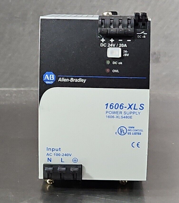 Allen-Bradley 1606-XLS480E SER A. Power Supply                             4E-20
