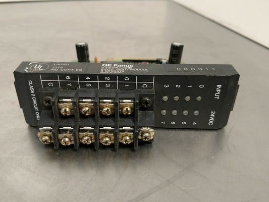 GE FANUC IC610MDL101B 24VDC Input Module 8-Circuits w/ Terminal Block 3F