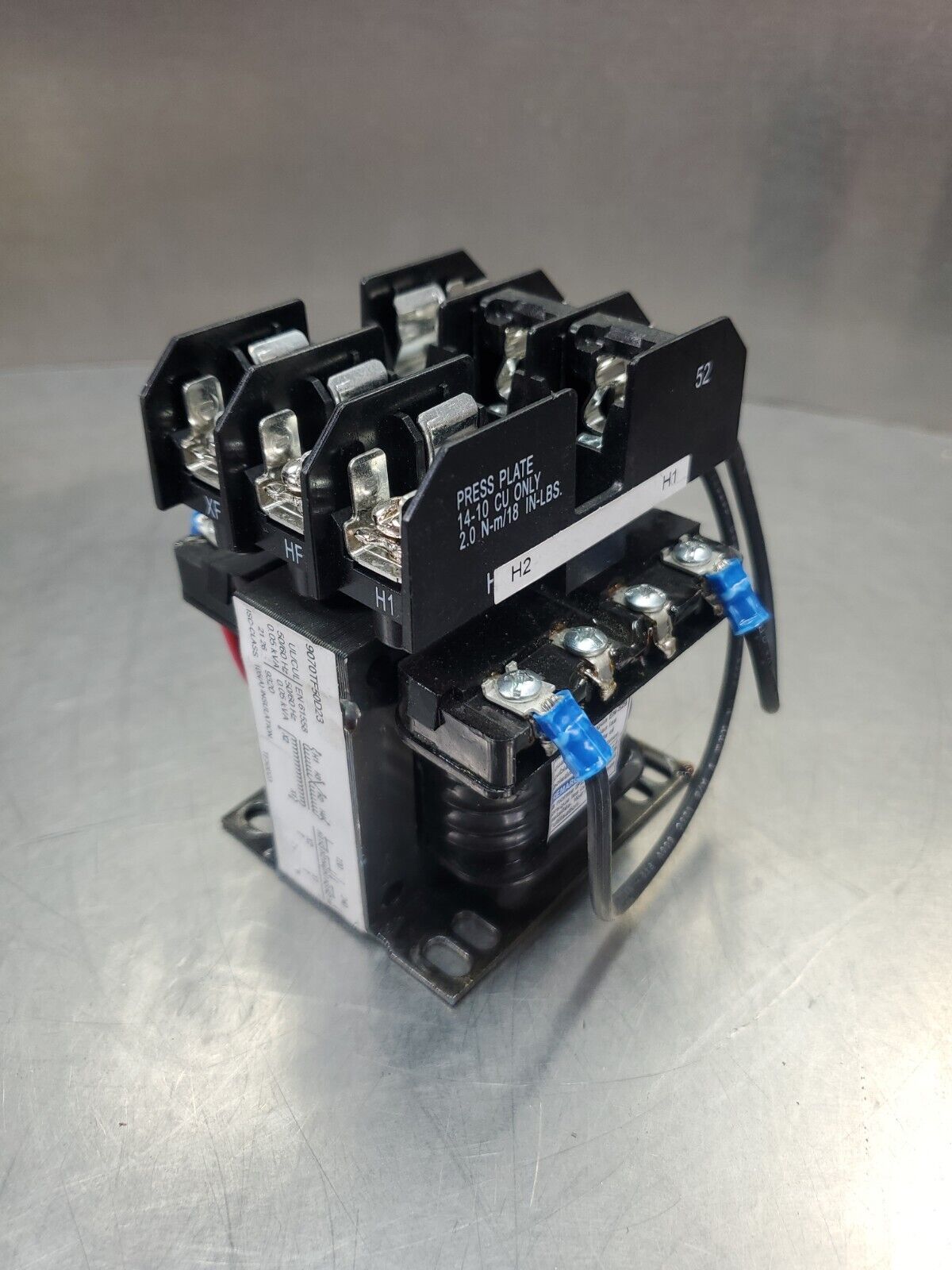 Square D 9070TF50D23 Control Transformer 0.05 kVA Quick-Connect Term Mod.   4E-3