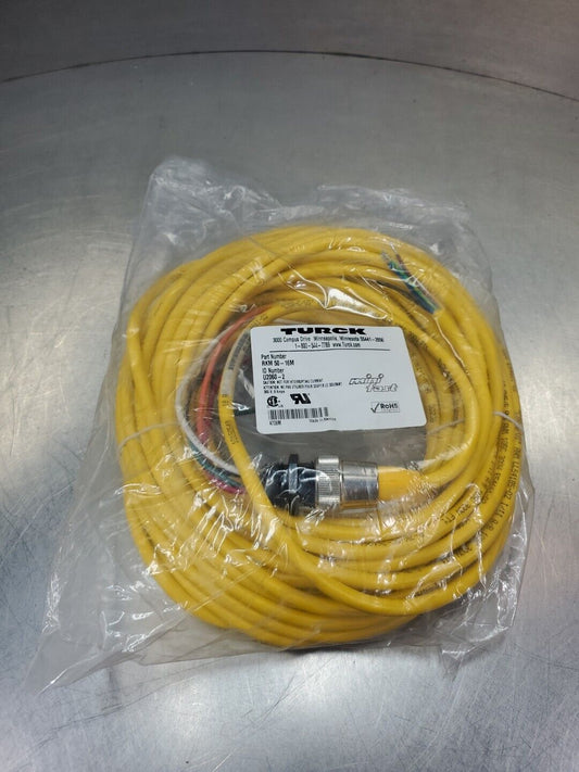 TURCK RKM 50-16M (U2060-2) 300V 9A PLC Cable.                              5D-19