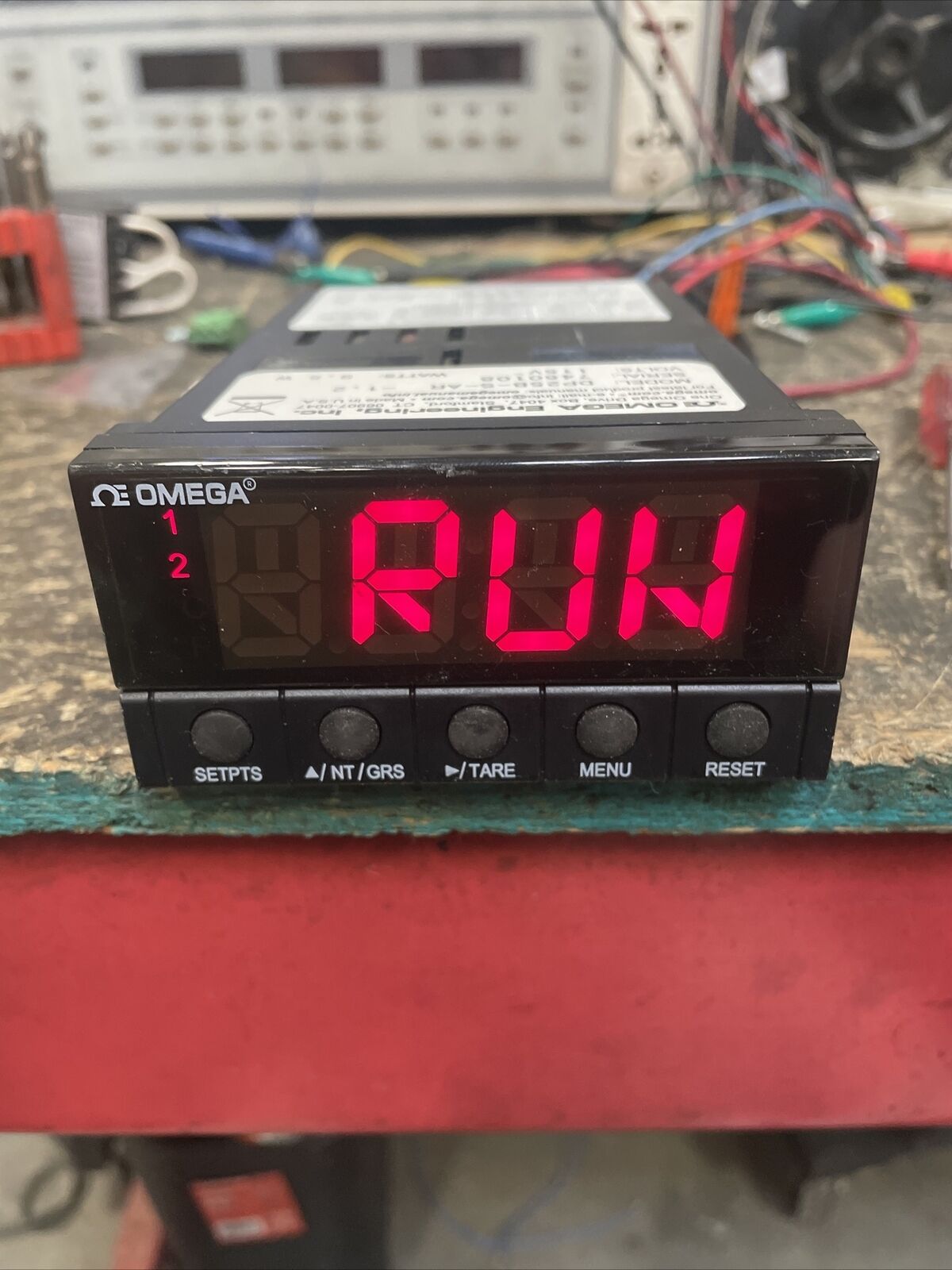 Omega Strain Gague Panel Meter - DP25B-S-AR-1.2 @2B