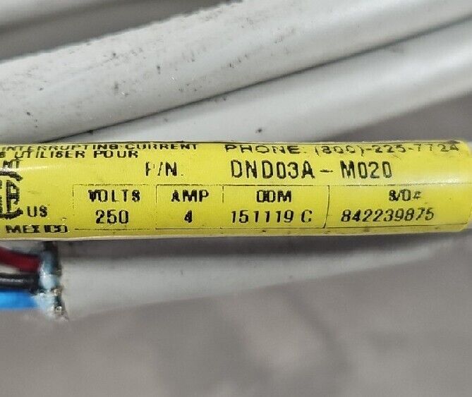 Woodhead Connectivity DND03A-M020 250V 4A PLC Cable.                    Loc 5D-9