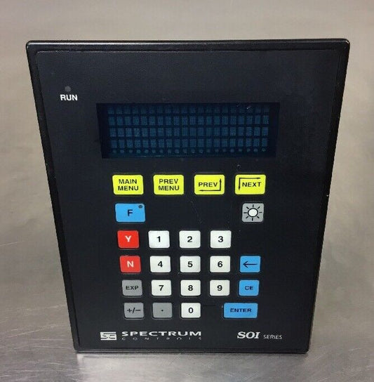 SPECTRUM CONTROLS OPERATOR PANEL SOI-250-SQD-120A-28K-485   2B