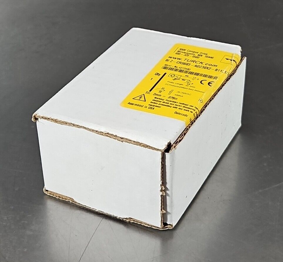 TURCK BI2-CRS603-ADZ30X2-B1131/S34 Proximity Sensor.                    Loc5D-19