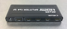 Load image into Gallery viewer, Cyelee 4Kx2K HDMI Splitter 1x4 3D  5VDC      3D-2
