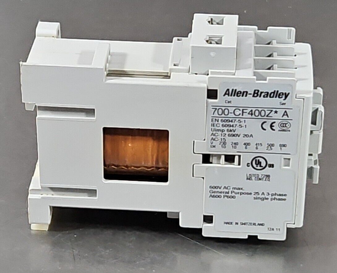 Allen-Bradley 700-CF400Z* Ser A Industrial Control System.               4D-17.