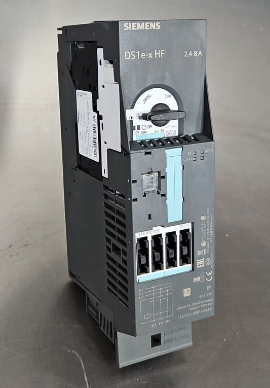 SIEMENS DS1e-XHF 3RK1301-0BB10-0AB4 STARTER 2,4-8A.                     Loc1B-18