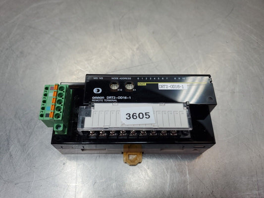 OMRON DRT2-OD16-1 Remote Terminal 24VDC 0.5A/Point.                        3C-22