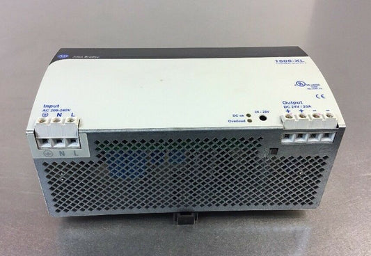ALLEN BRADLEY 1606-XL480E POWER SUPPLY SER.A 24VDC 20A.    4C