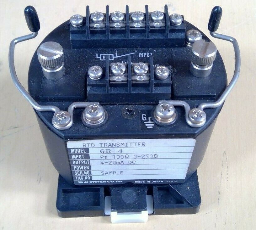 M-System Co. 6R-4 RTD Transmitter                                           3D-1
