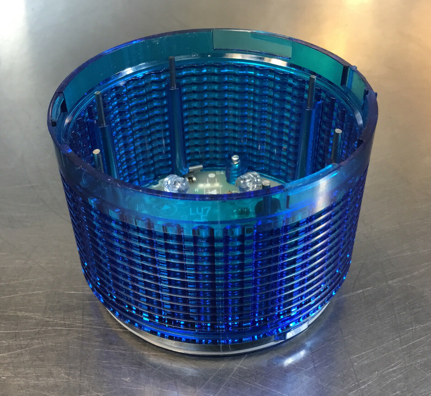 PATLITE  LU7-E-B  BLUE LED LIGHT MODULE  24 VDC     3E-17