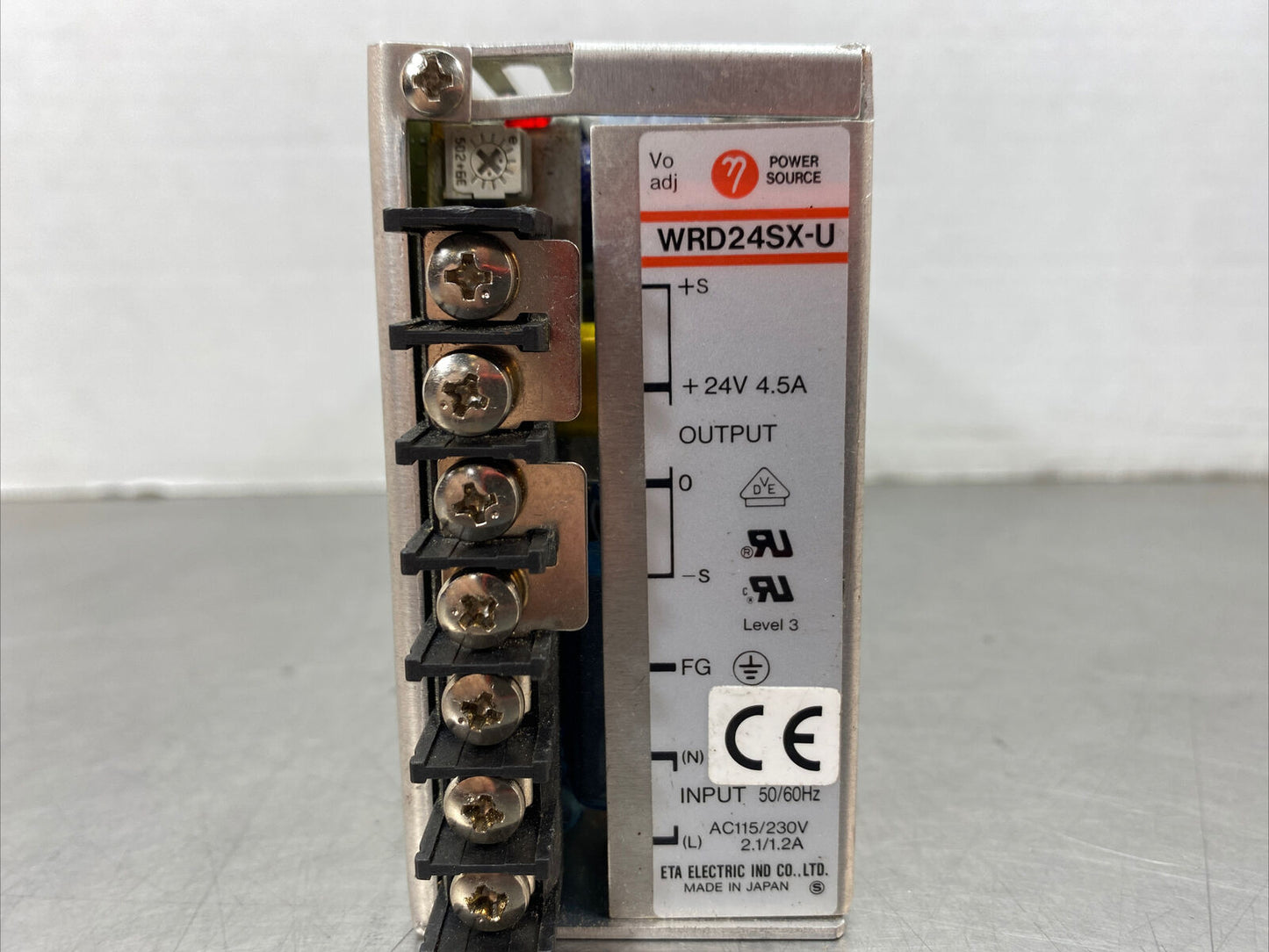 ETA Electric WRD24SX-U Power Supply Source 24V.        4G