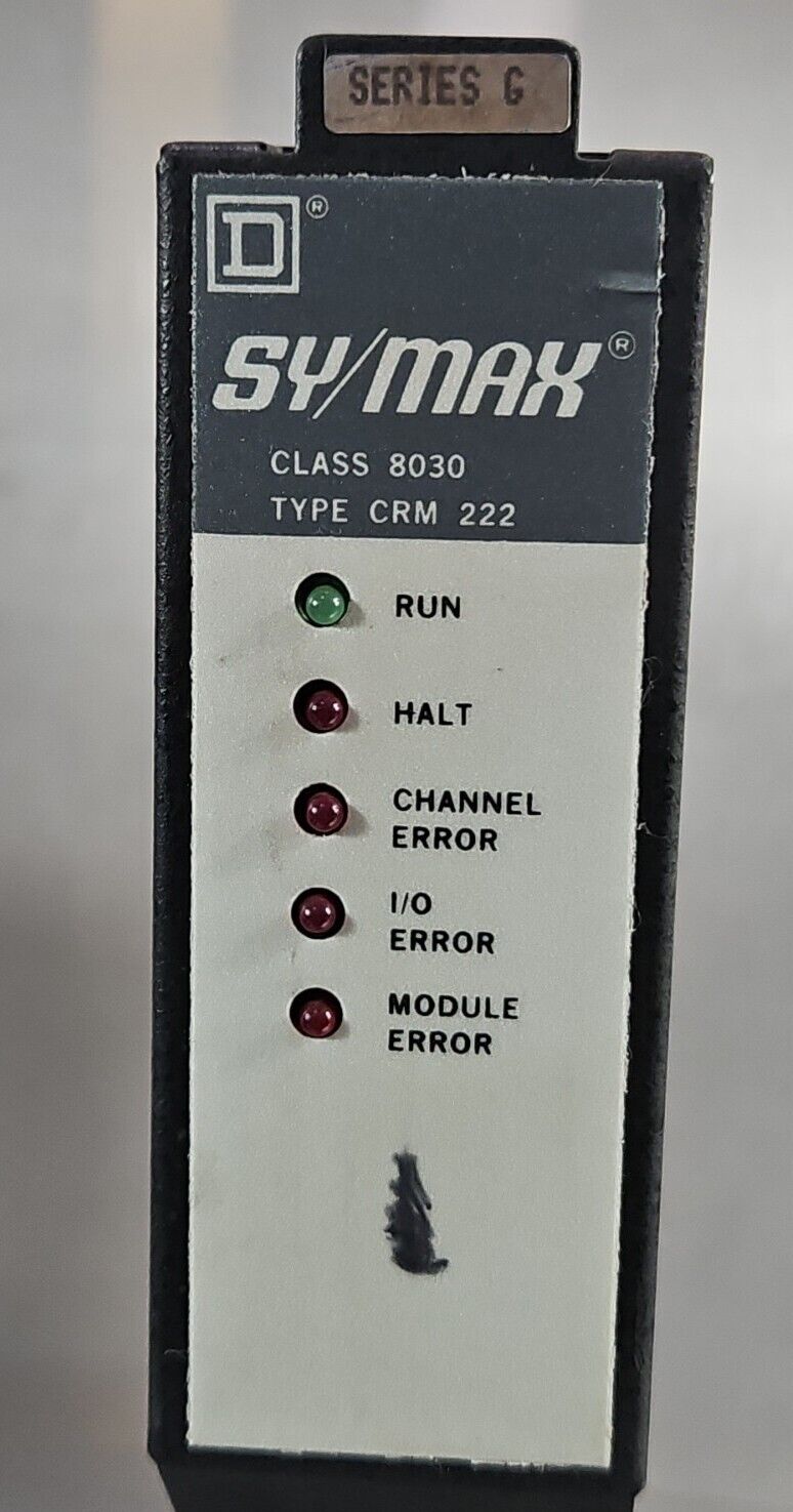 Square D CRM 222 Interface Module 8030 Ser C 30608-503-50.              Loc3A-31