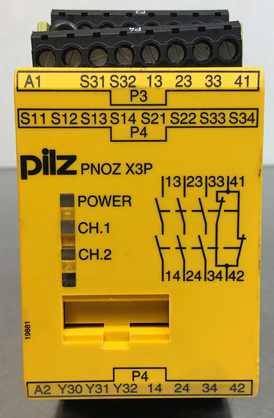 PILZ 777310  PNOZ X3P 24VDC 24VAC SAFETY RELAY    5E