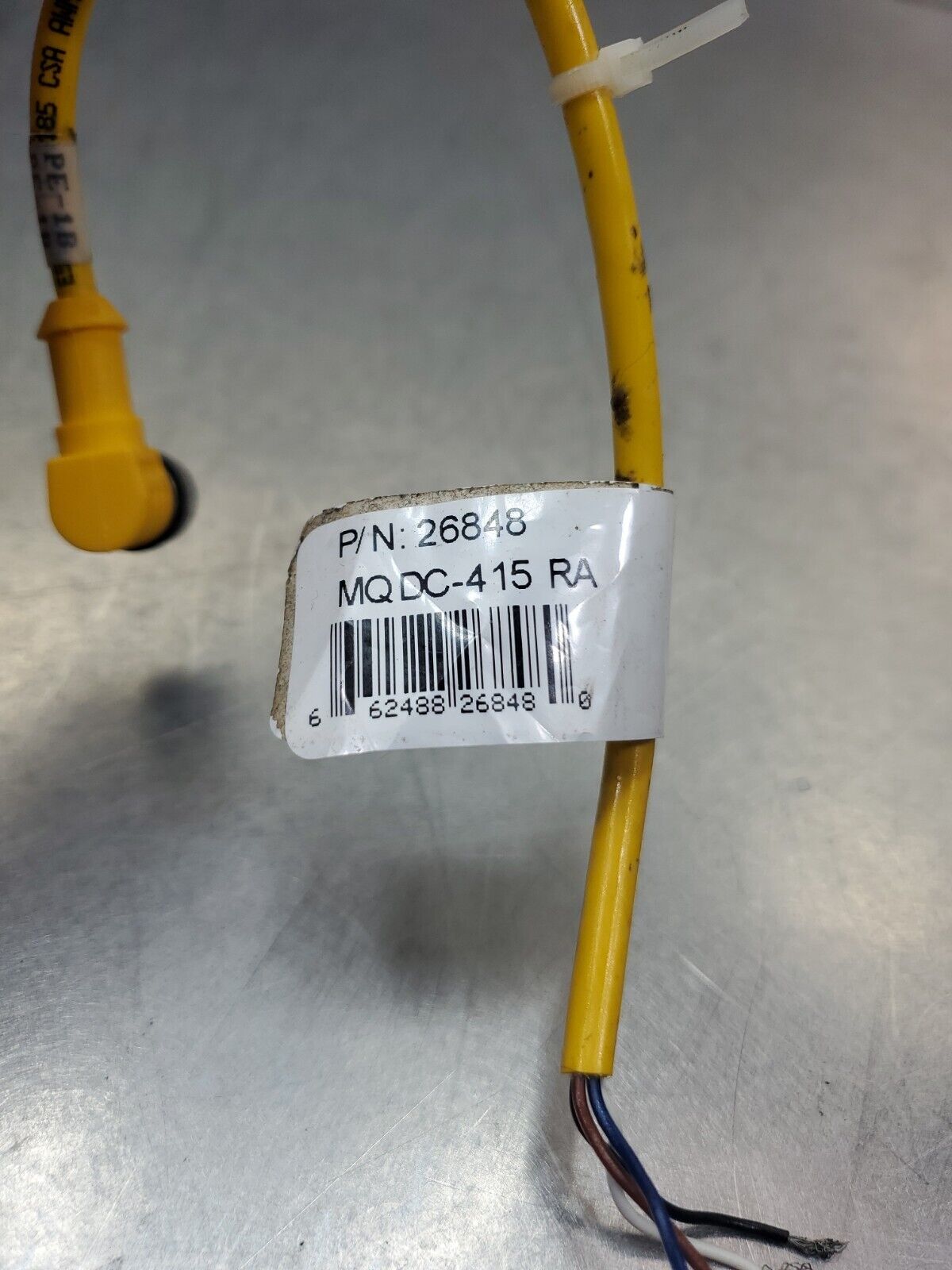 BANNER 26848 MQ DC-4 Cable.                                                3E-26