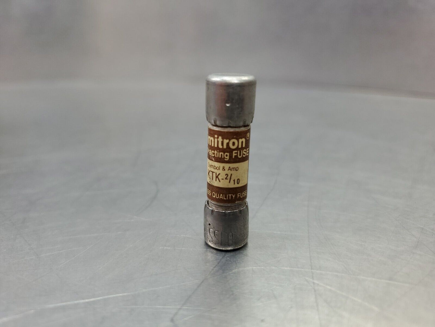 Limitron KTK-2/10 Fast-Acting Fuse, 600V 100kA.                         4D-BOX#2