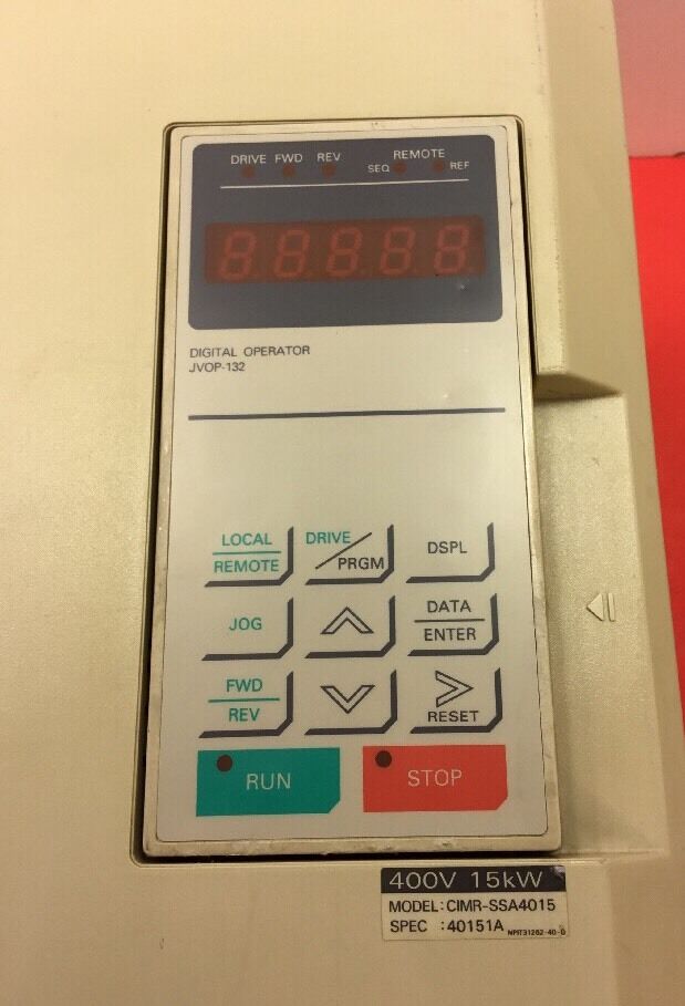 YASKAWA AC Inverter CIMR-SSA4015 25HP 3PH 0-460VAC 35A    1C