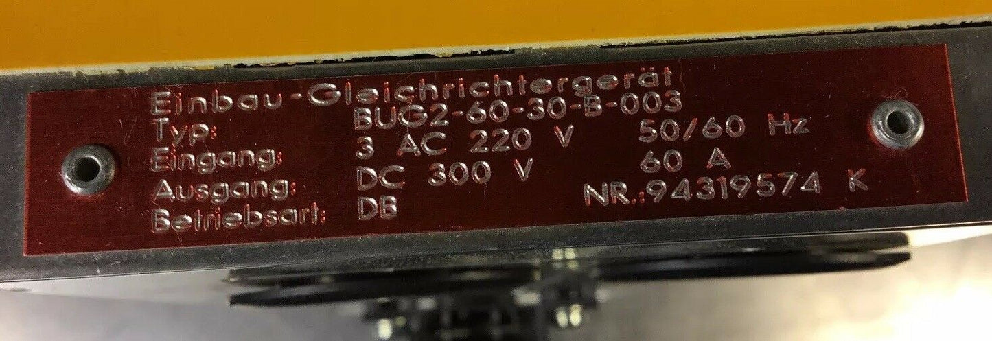 Baumuller BUG2-60-30-B-003 Converter for servo drives.    Loc.Wall