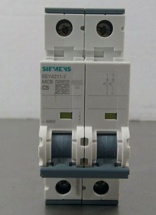 SIEMENS 5SY4211-7-MCB-C5 CIRCUIT BREAKER                     4E-5