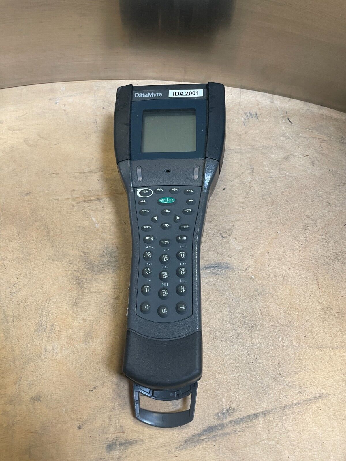 ASI Datamyte 501-4BTNAU Gray Handheld LCD Display VGA Cable Data Collector