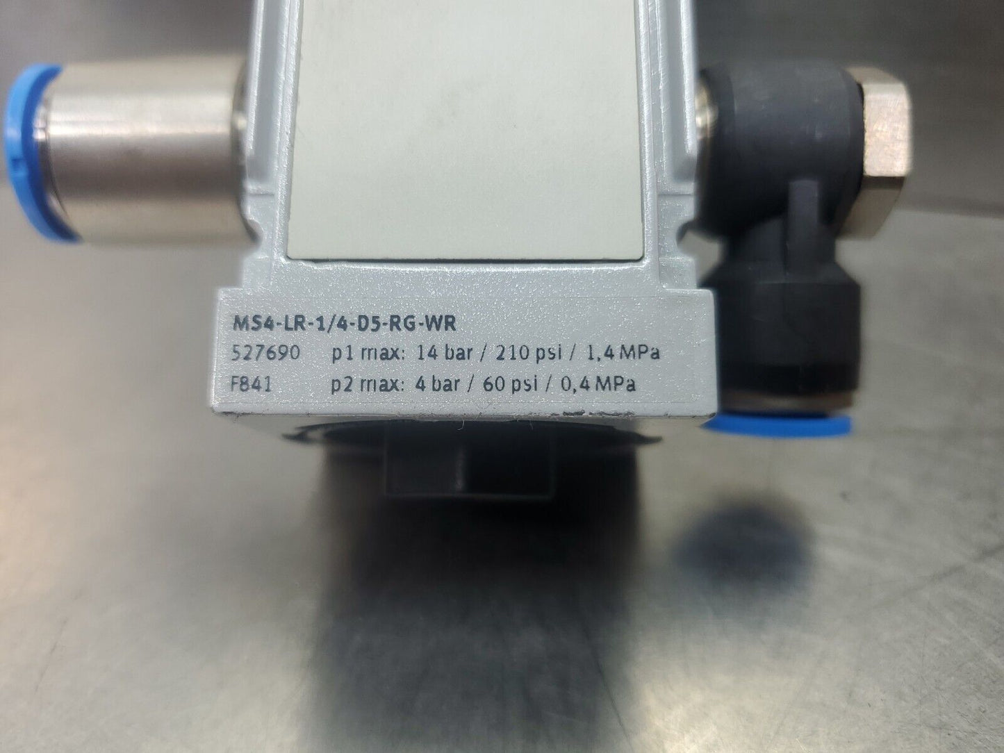 Festo MS4-LR-1/4-D5-RG-WR Pressure Regulator.                               4C-2