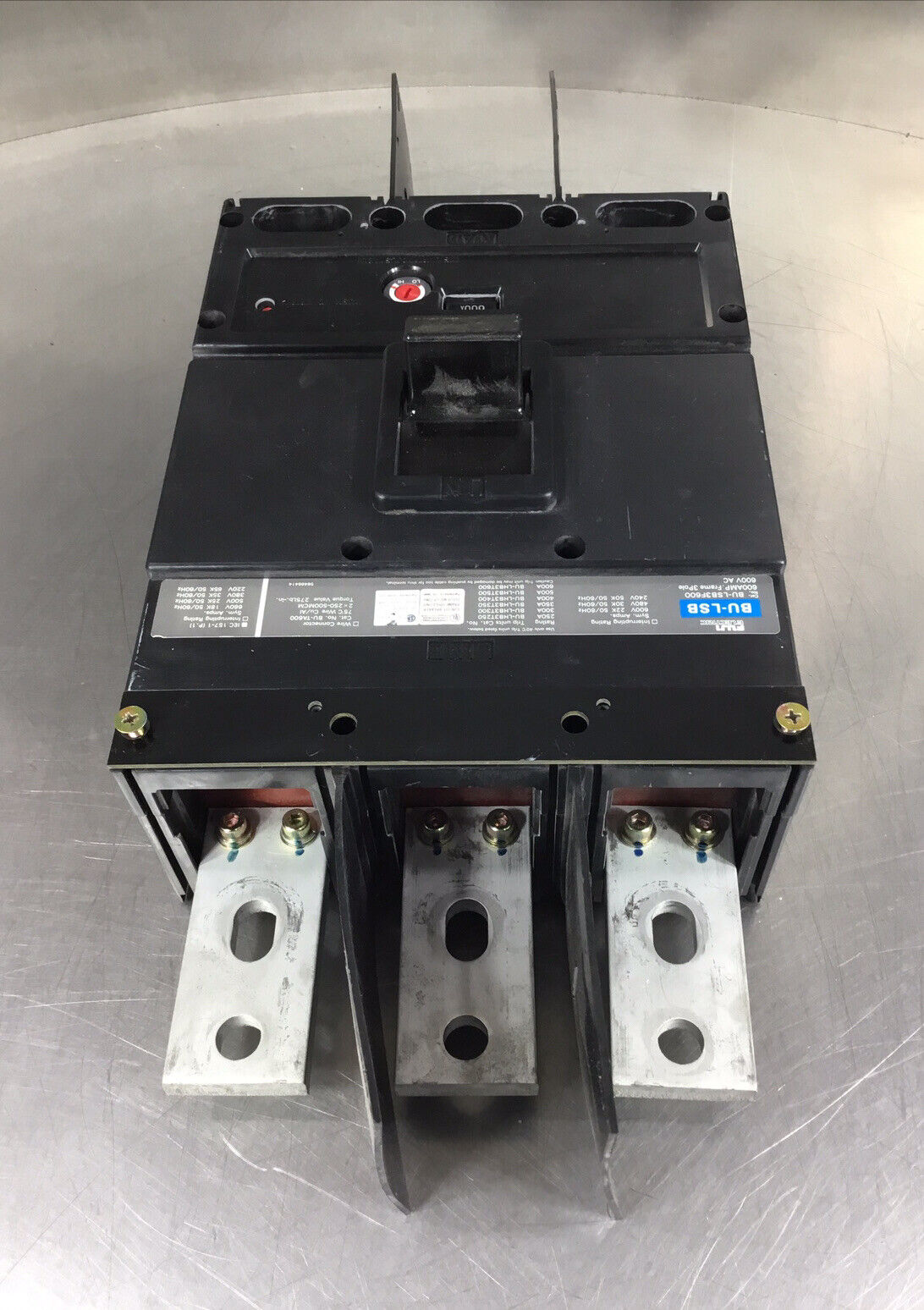 FUJI  BU-LSB3F600  CIRCUIT BREAKER 600A 600V 3 Pole        4F
