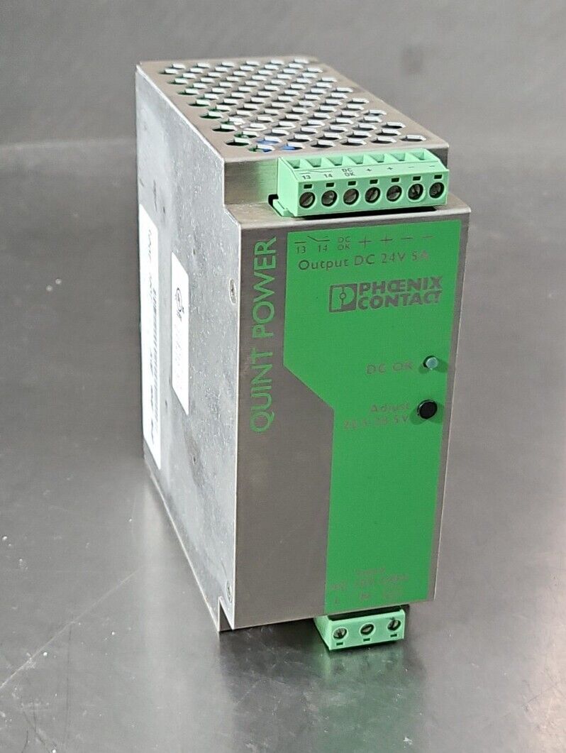 Phoenix Contact Quint-PS-100-240AC/24DC/5. Power Supply.     4E-22