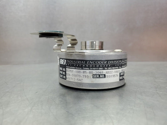 BEI SENSORS HS35F-100-R5-BS-2048-ABZC-4469-SM18-S Encoder  5-15VDC.           1D