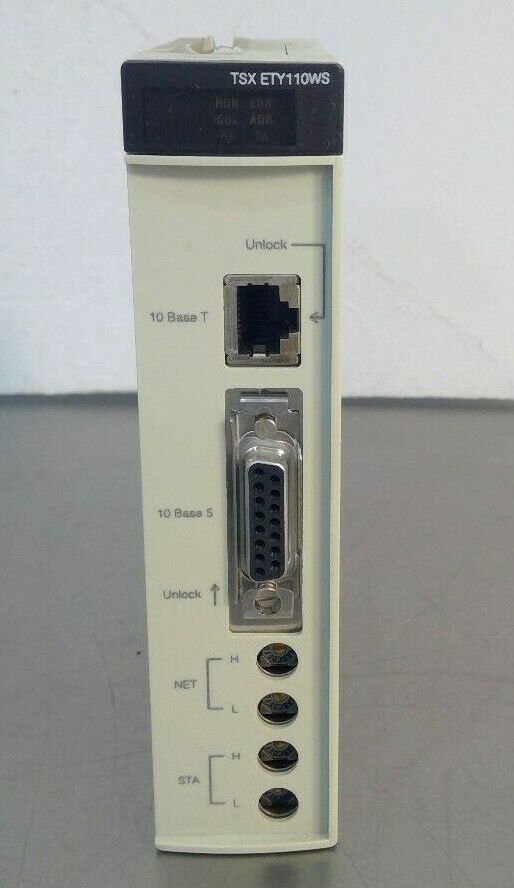 Schneider Electric Modicon Premium TSX ETY110WS - TSX57 ETWTCP.IPWS Module  3D-2