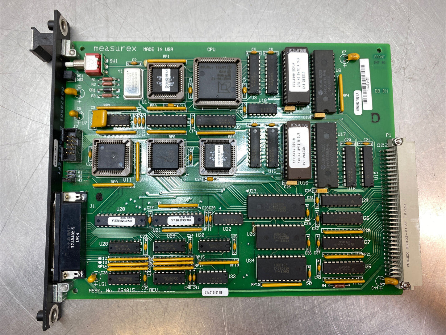 MEASUREX 05401500 Rev A CPU Circuit Board Card              3E-13