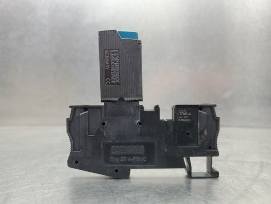 PHOENIX CONTACT ST4-FSI/C TERMINAL BLOCK w/TCP 0.5A RELAY.                 4B-19