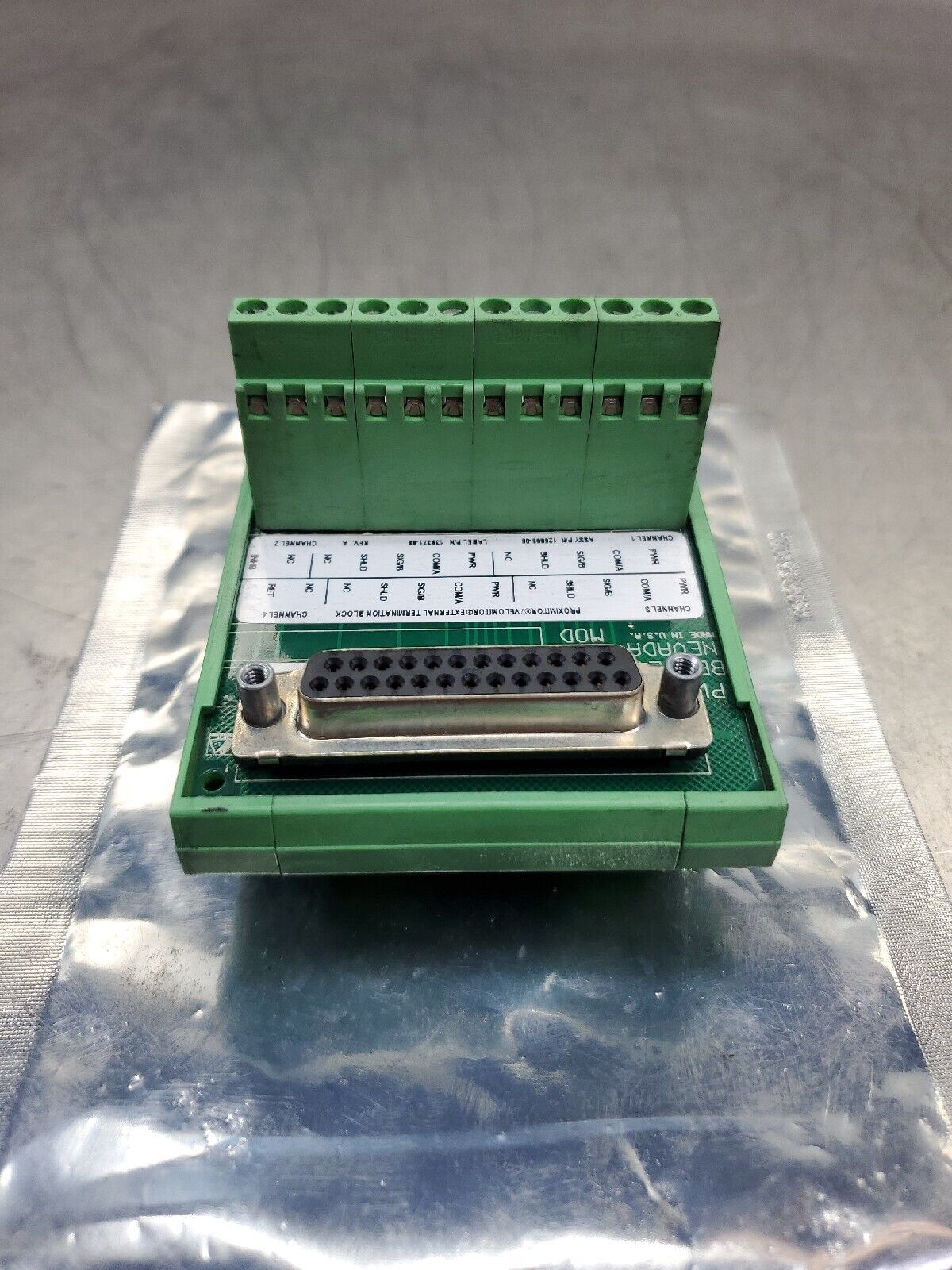 Phoenix Contact UMK-SE 11,25-1 (125808-08) PROXIMITOR/VELOMITOR TERM. BLOCK.  4H