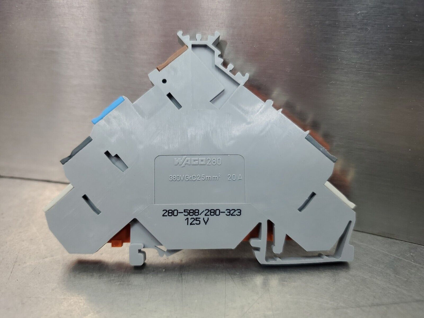 Wago 280-588/280-323 Terminal Block Din Rail (380VGr.C25mm) 5PCS.          3D-27