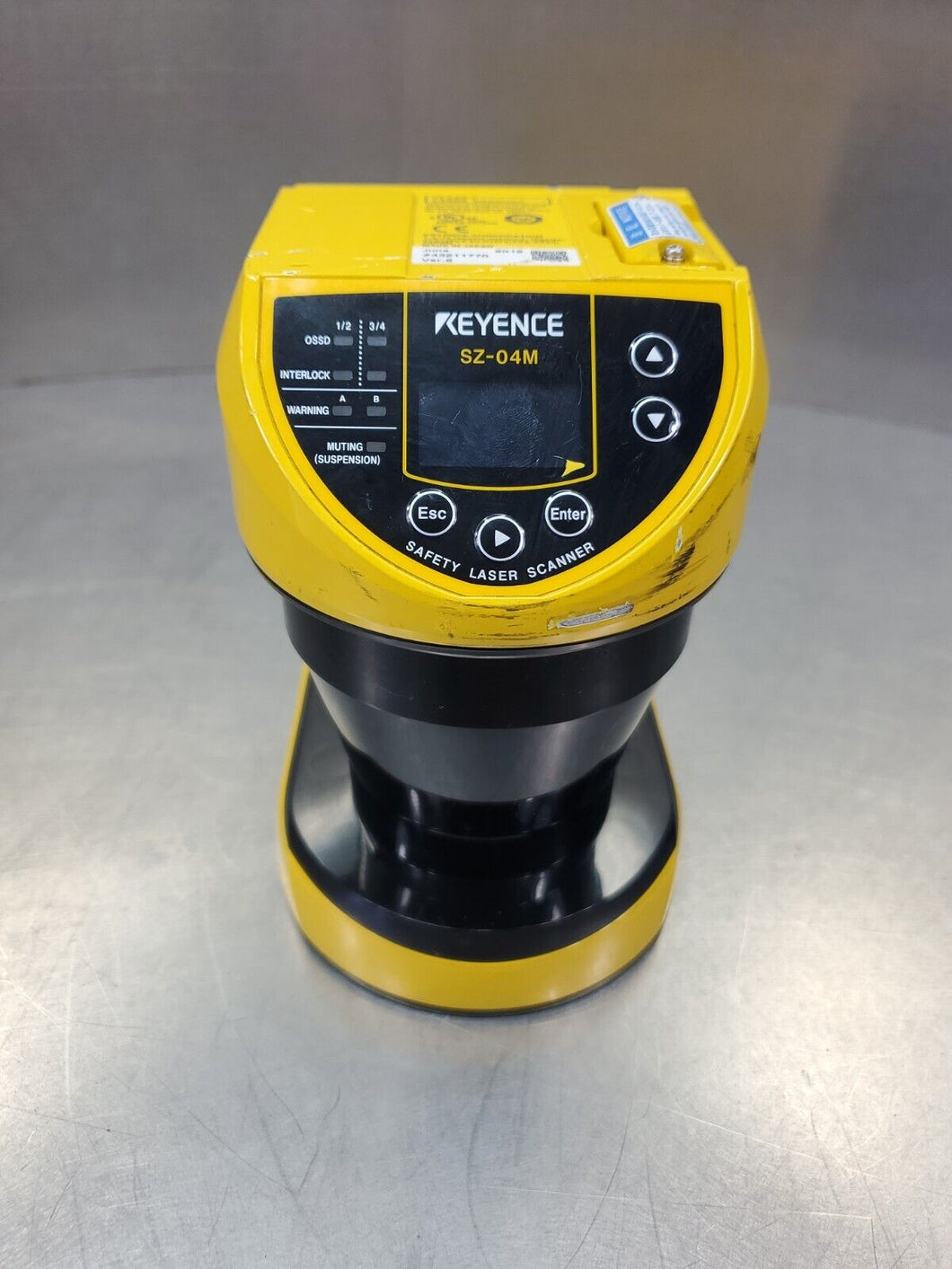 KEYENCE SZ04M Safety Laser Scanner. 5D Palmetto Automation Inc.