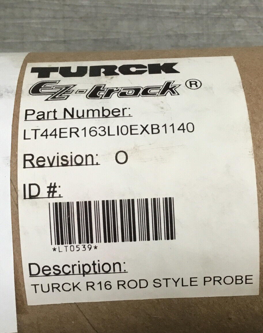 TURCK  LT44E-R16-3LI0-EX-B1140  R16 Rod Style Probe “Sealed”    Loc.6A