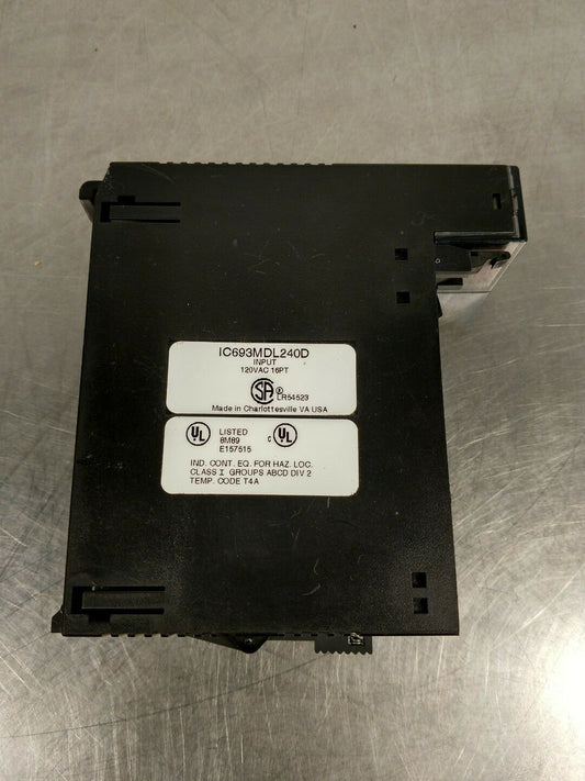 GE Fanuc - IC693MDL240D - Input Module - IC693MDL240                       3D-17