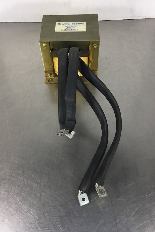 OHMITE 4400-2249 DC Choke 220A 0.3mH   JM 00666    4E