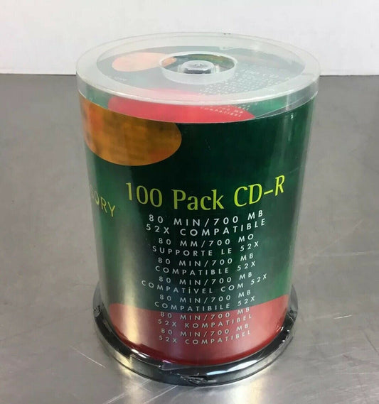Compucessory Model 72100 100 Pack CD-R    3C
