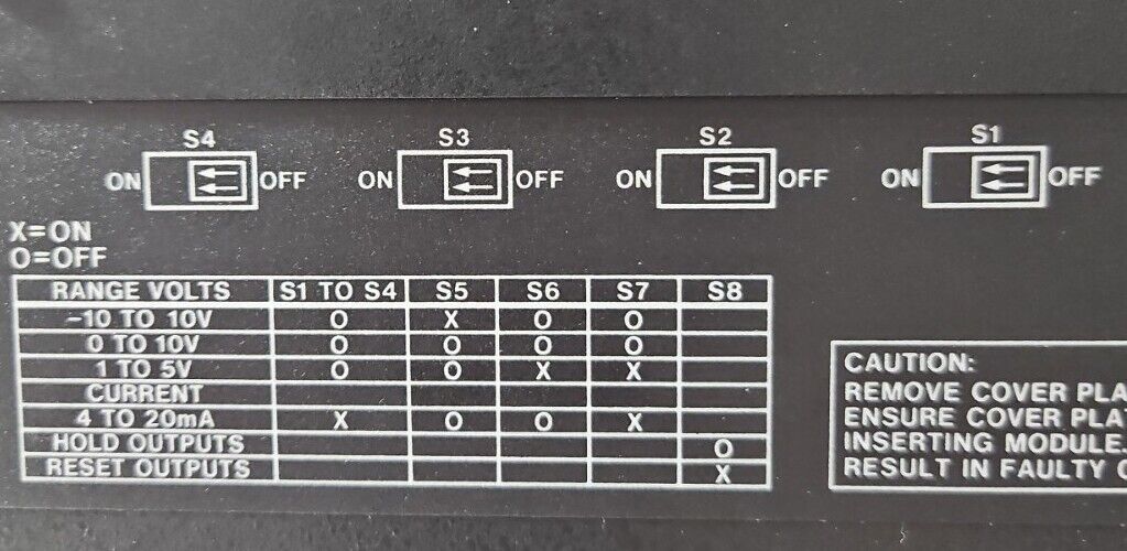 SY/MAX SQUARE D SERIES D CLASS 8030 TYPE ROM-121 ANALOG OUTPUT.         Loc3B-31